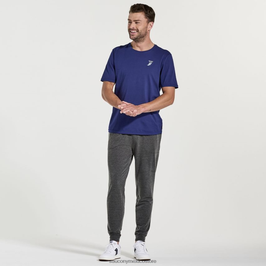 Saucony camiseta descansada hombres sodalita P4B2Z0359