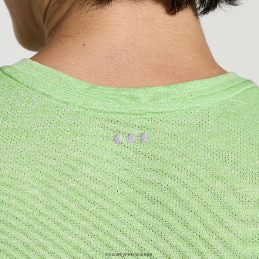 Saucony camiseta gráfica de cronómetro hombres gráfico de brezo invasor P4B2Z0365