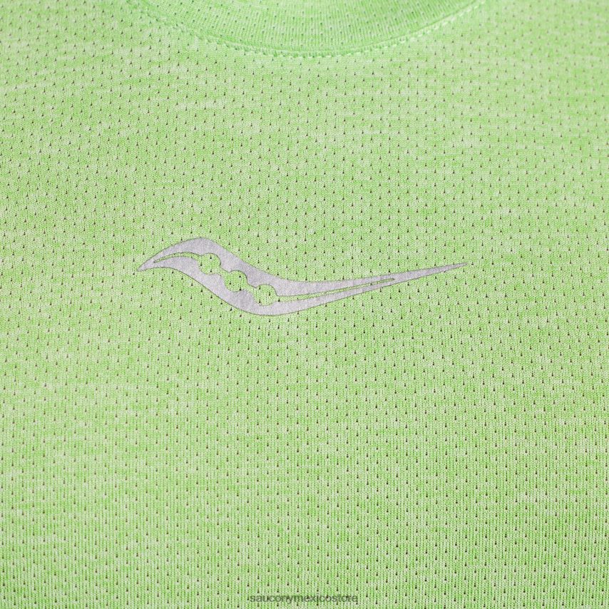 Saucony camiseta gráfica de cronómetro hombres gráfico de brezo invasor P4B2Z0365