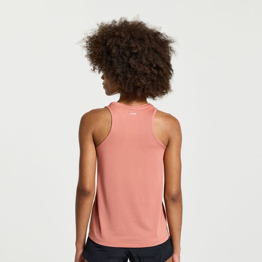 Saucony camiseta gráfica de cronómetro mujer gráfico de hollín P4B2Z0760