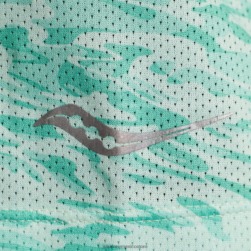 Saucony camiseta gráfica de cronómetro mujer impresión de onda atmos P4B2Z0759