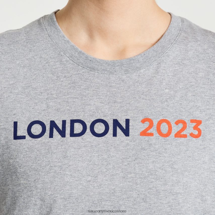 Saucony camiseta londres descansada mujer Londres 2023 P4B2Z0774