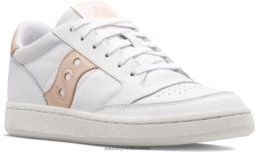 Saucony cancha de jazz metalizado mujer blanco/albaricoque P4B2Z0660