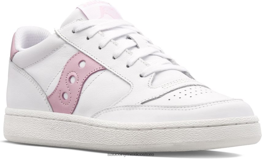 Saucony cancha de jazz metalizado mujer blanco/rosa P4B2Z0663