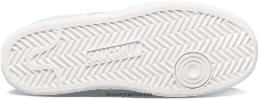 Saucony cancha de jazz metalizado mujer blanco/verde claro P4B2Z0662