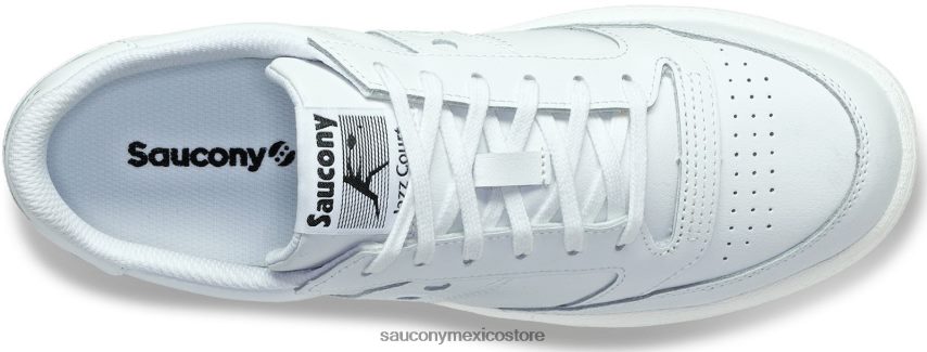 Saucony cancha de jazz pu hombres blanco Blanco P4B2Z0240