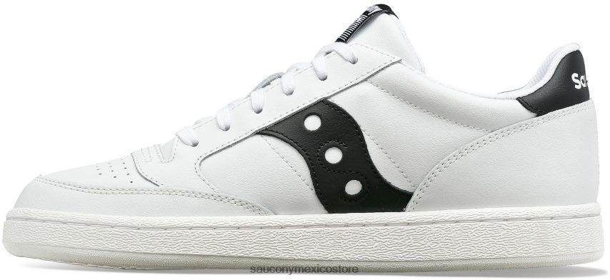 Saucony cancha de jazz pu hombres blanco negro P4B2Z0236