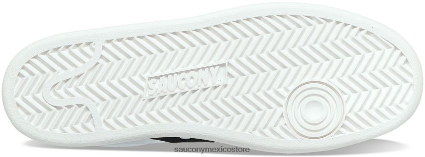 Saucony cancha de jazz pu hombres blanco negro P4B2Z0236