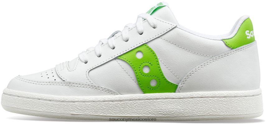 Saucony cancha de jazz pu mujer blanco verde P4B2Z0688