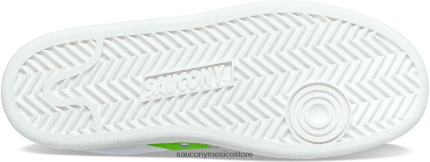 Saucony cancha de jazz pu mujer blanco verde P4B2Z0688