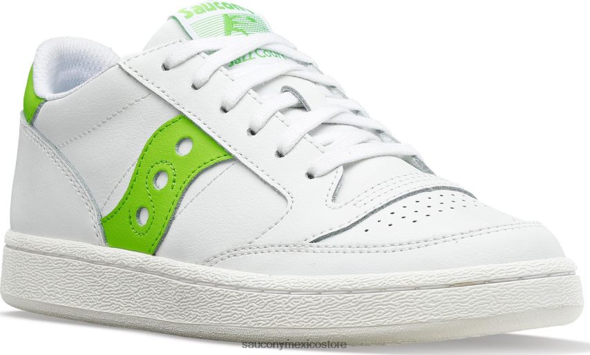 Saucony cancha de jazz pu mujer blanco verde P4B2Z0688