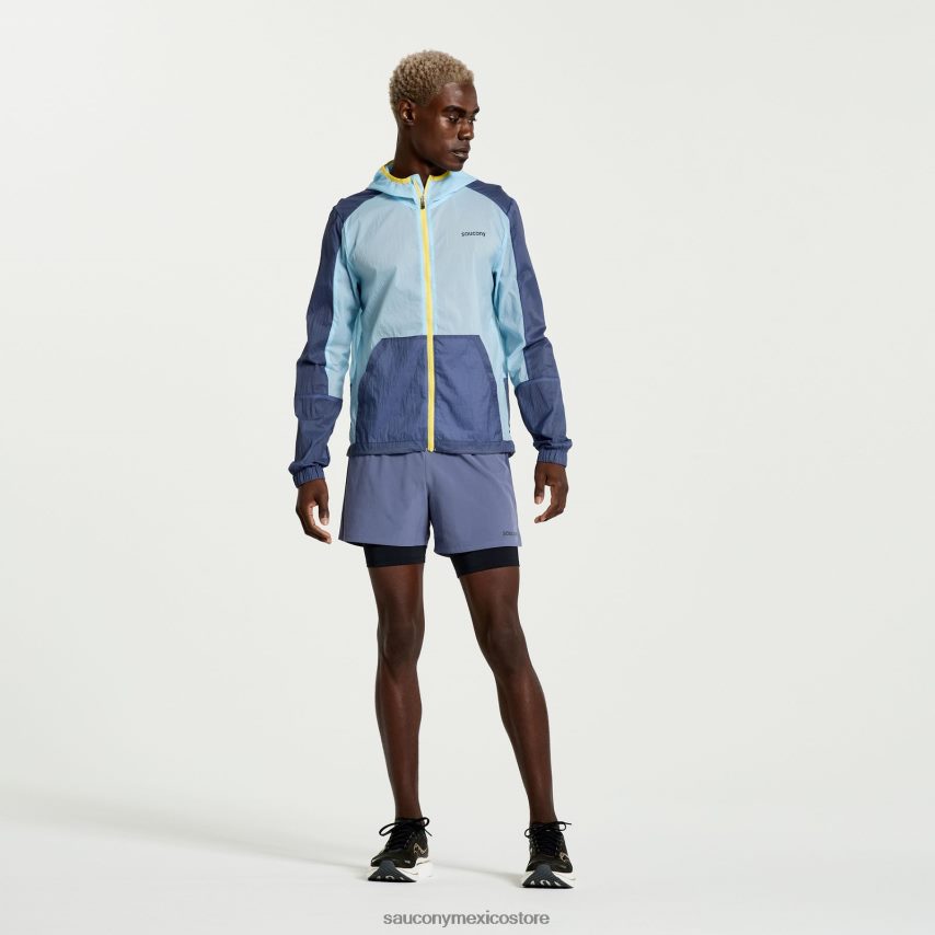 Saucony chaqueta plegable elevate hombres vapor P4B2Z0300