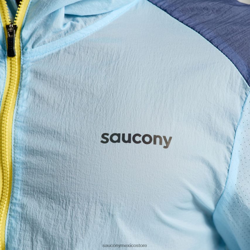 Saucony chaqueta plegable elevate hombres vapor P4B2Z0300