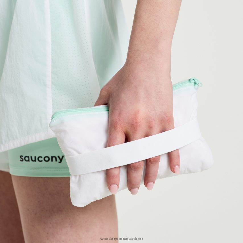 Saucony chaqueta plegable elevate mujer blanco P4B2Z0714