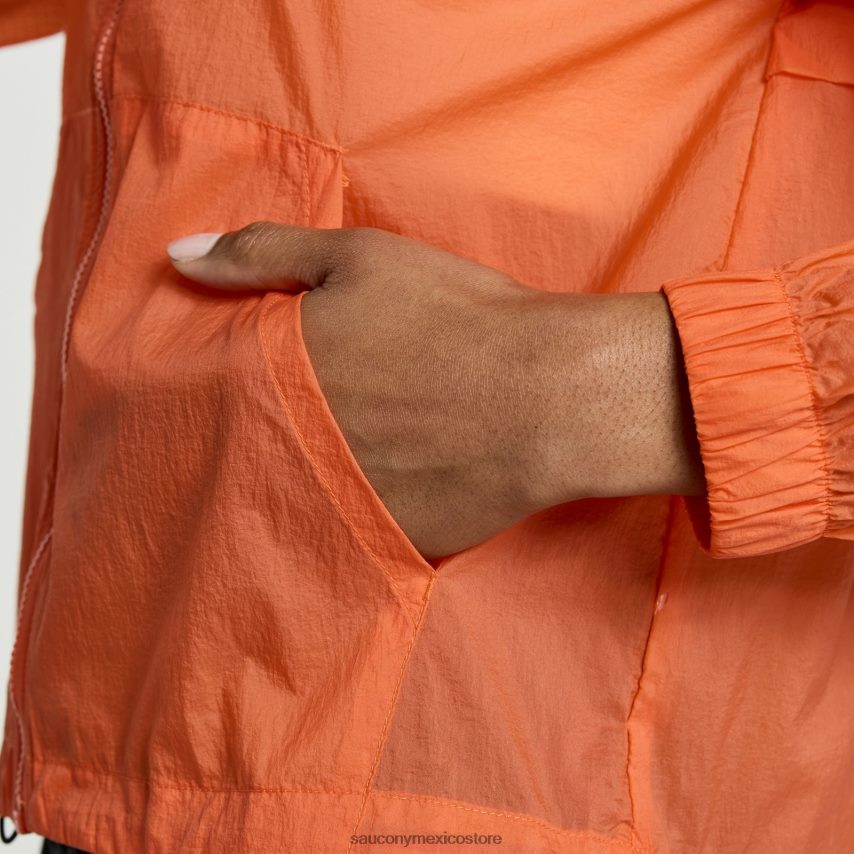 Saucony chaqueta plegable elevate mujer cenit P4B2Z0713