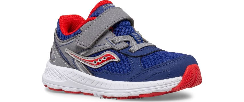 Saucony cohesión 14 aire acondicionado jr zapatilla de deporte niños azul marino/rojo P4B2Z0922