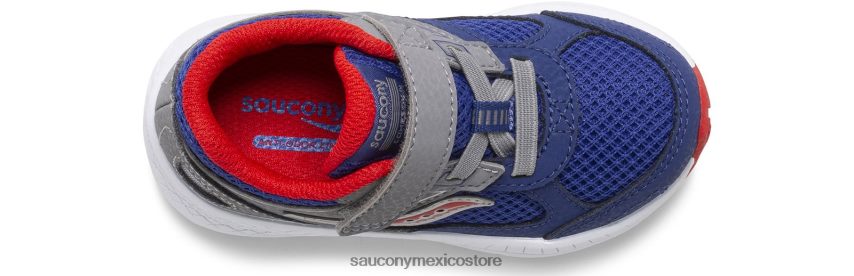 Saucony cohesión 14 aire acondicionado jr zapatilla de deporte niños azul marino/rojo P4B2Z0922