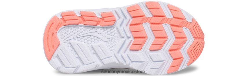 Saucony cohesión 14 aire acondicionado jr zapatilla de deporte niños plata/bígaro/turq P4B2Z0921