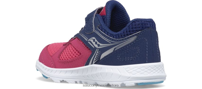 Saucony cohesión 14 aire acondicionado jr zapatilla de deporte niños rosa/azul marino P4B2Z0923
