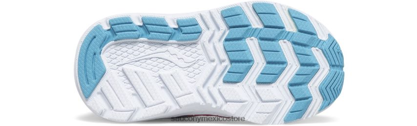 Saucony cohesión 14 aire acondicionado jr zapatilla de deporte niños rosa/azul marino P4B2Z0923