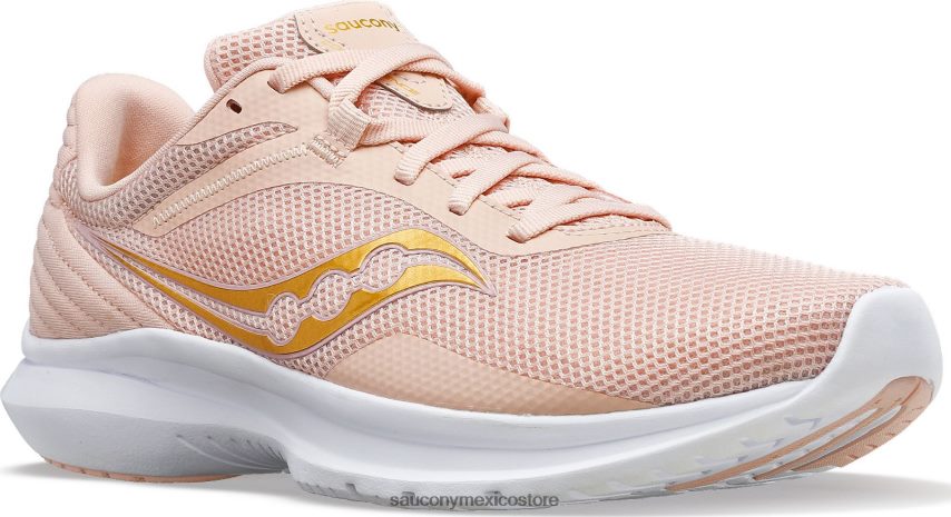 Saucony convergencia mujer melocotón/oro P4B2Z0586