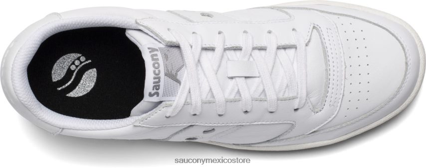 Saucony corte de jazz hombres blanco Blanco P4B2Z0173