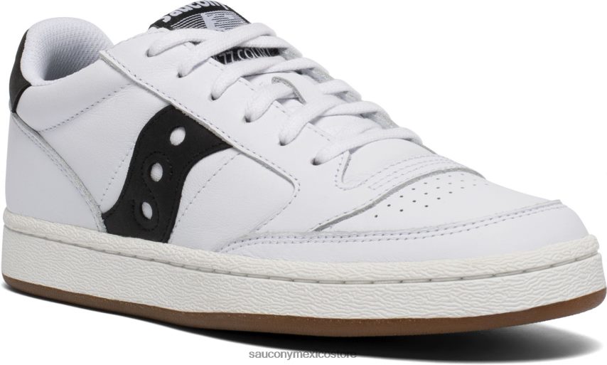 Saucony corte de jazz hombres blanco negro P4B2Z0168