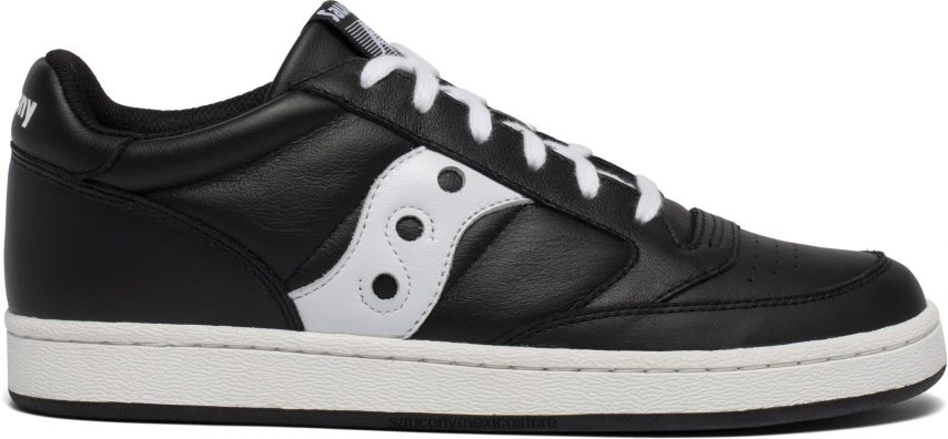 Saucony corte de jazz hombres blanco negro P4B2Z0170