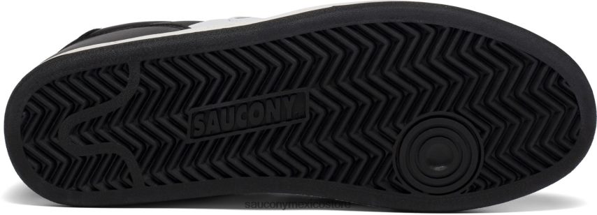 Saucony corte de jazz hombres blanco negro P4B2Z0170