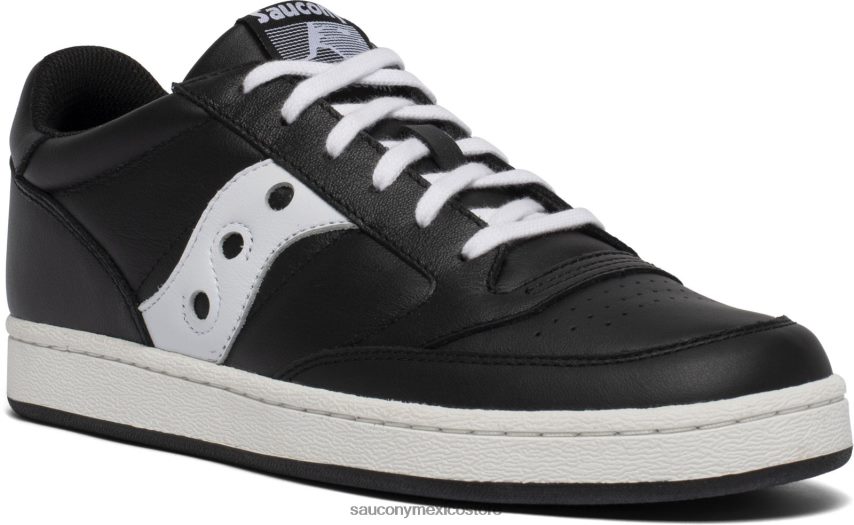 Saucony corte de jazz hombres blanco negro P4B2Z0170