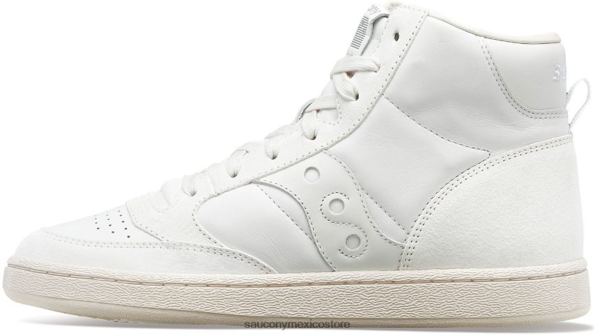 Saucony corte de jazz premium alta hombres blanco Blanco P4B2Z0167