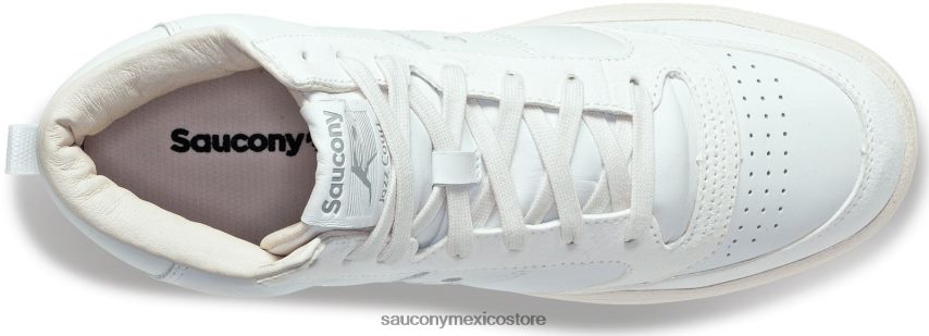 Saucony corte de jazz premium alta hombres blanco Blanco P4B2Z0167