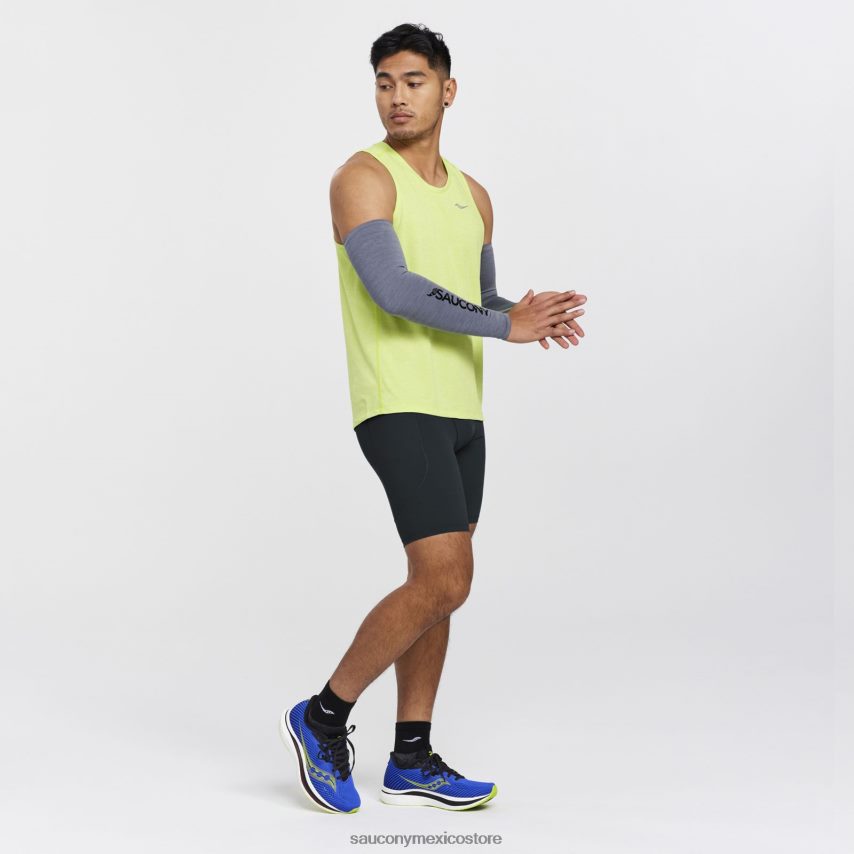 Saucony corto de campana hombres negro P4B2Z0422