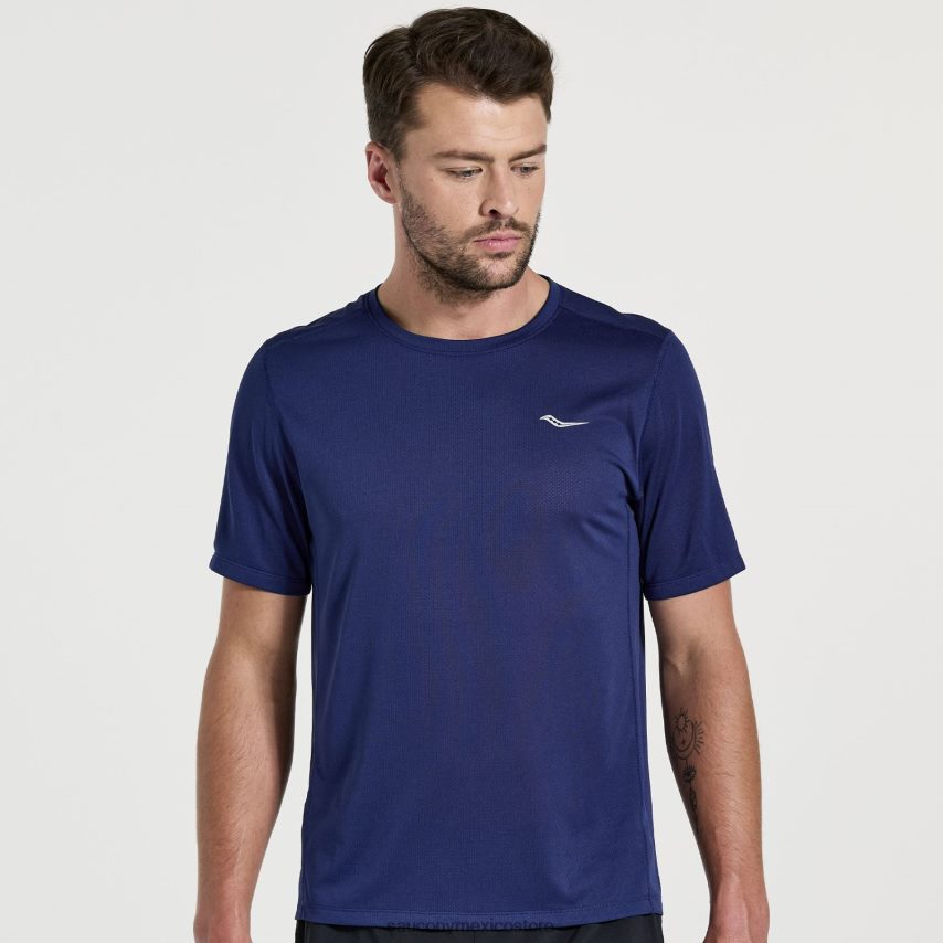 Saucony cronómetro de manga corta hombres sodalita P4B2Z0327