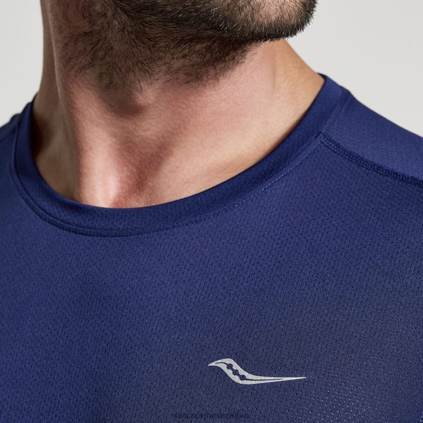 Saucony cronómetro de manga corta hombres sodalita P4B2Z0327