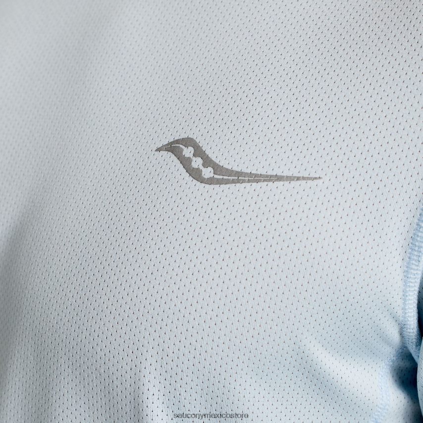 Saucony cronómetro de manga corta hombres vapor P4B2Z0318