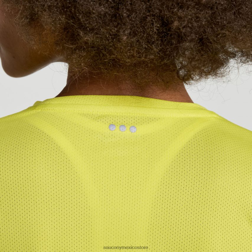 Saucony cronómetro de manga corta mujer cidra P4B2Z0730