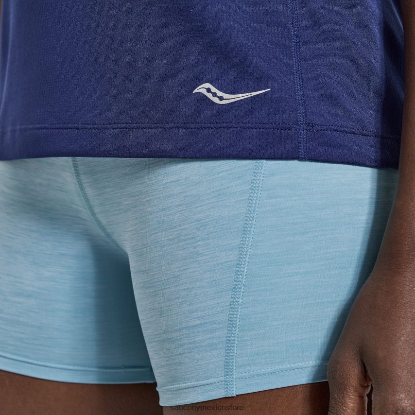 Saucony cronómetro de manga corta mujer sodalita P4B2Z0734