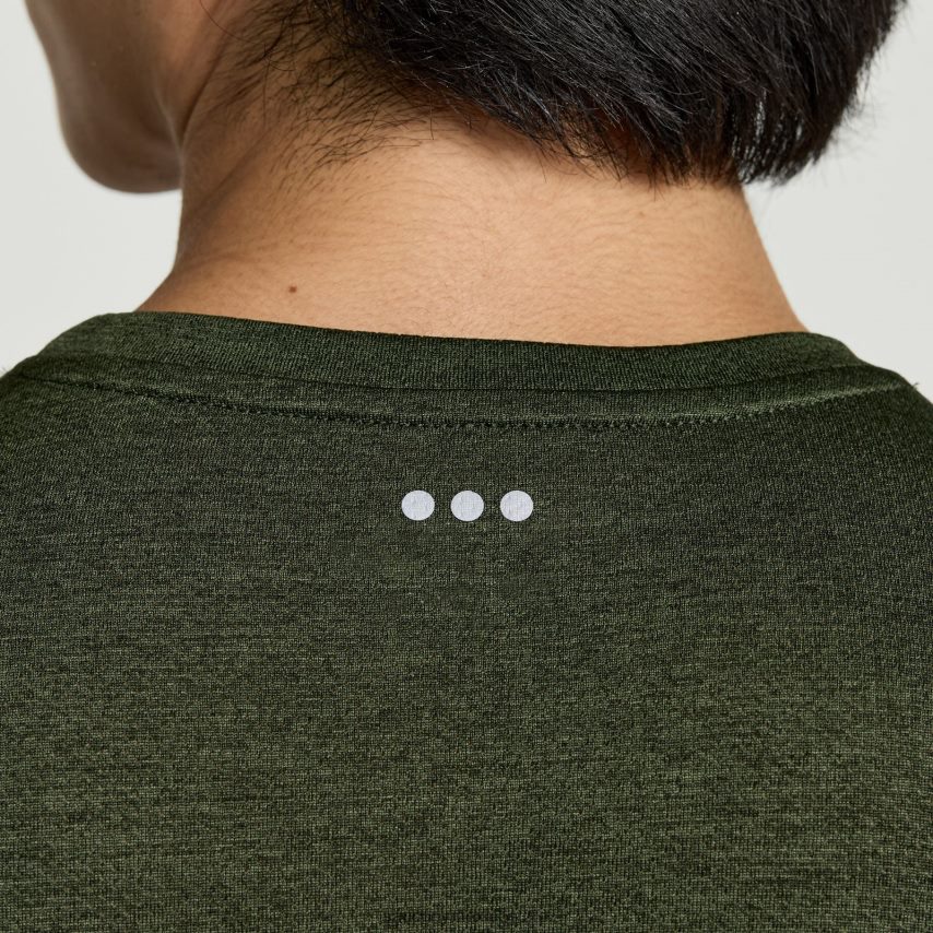 Saucony cronómetro de manga larga hombres hiedra trepadora brezo P4B2Z0338