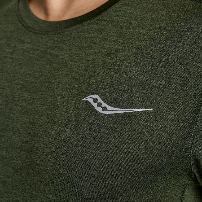 Saucony cronómetro de manga larga hombres hiedra trepadora brezo P4B2Z0338