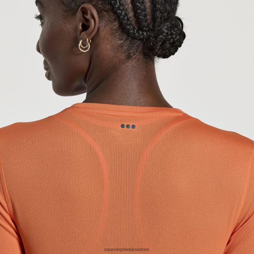 Saucony cronómetro de manga larga mujer ascua P4B2Z0743