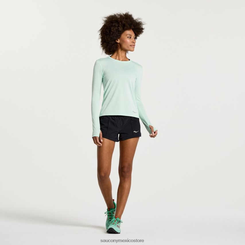 Saucony cronómetro de manga larga mujer atmósfera P4B2Z0742