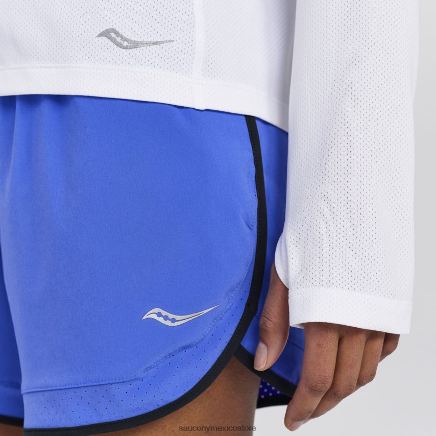 Saucony cronómetro de manga larga mujer blanco P4B2Z0748