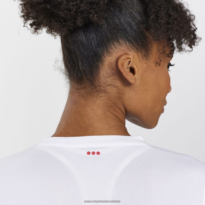 Saucony cronómetro de manga larga mujer blanco P4B2Z0748