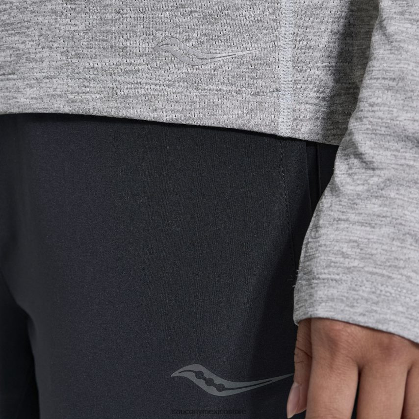 Saucony cronómetro de manga larga mujer brezo gris claro P4B2Z0744