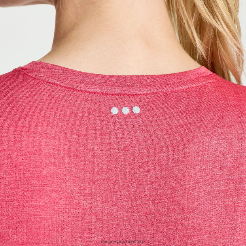 Saucony cronómetro de manga larga mujer rosa brezo P4B2Z0746