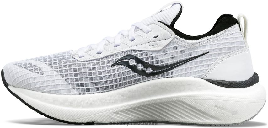 Saucony cruce de la libertad hombres blanco negro P4B2Z066