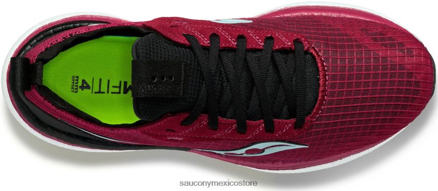 Saucony cruce de la libertad mujer baya/negro P4B2Z0558