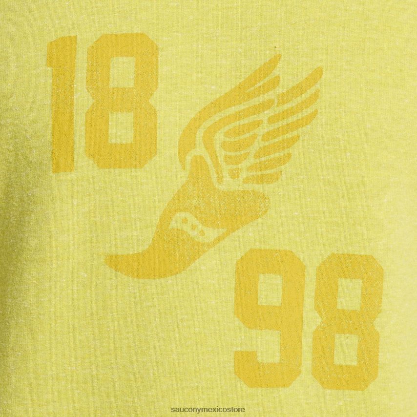 Saucony cuello redondo descansado hombres gráfico de brezo de arroyo P4B2Z0371