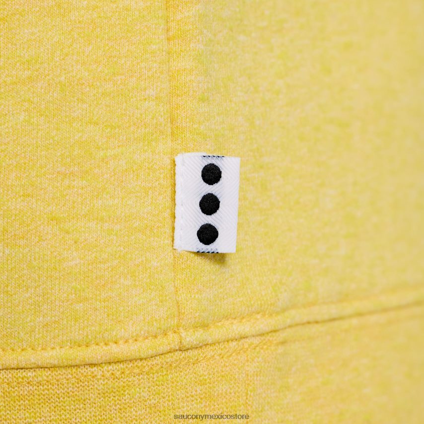 Saucony cuello redondo descansado mujer gráfico de brezo de azufre P4B2Z0776